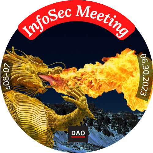 BanklessDAO Infosec Weekly Meeting s08-07 POAP image