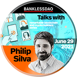 BanklessDAO Talks with Series-Philip Silva  POAP image