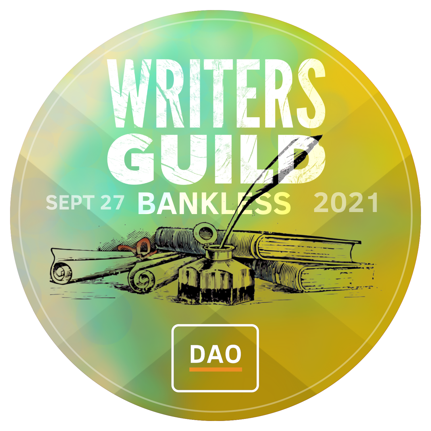 BanklessDAO Writers Guild Weekly 09.27.21 POAP image