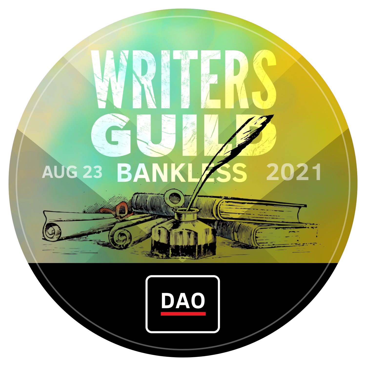BanklessDAO Writers Guild Weekly POAP image