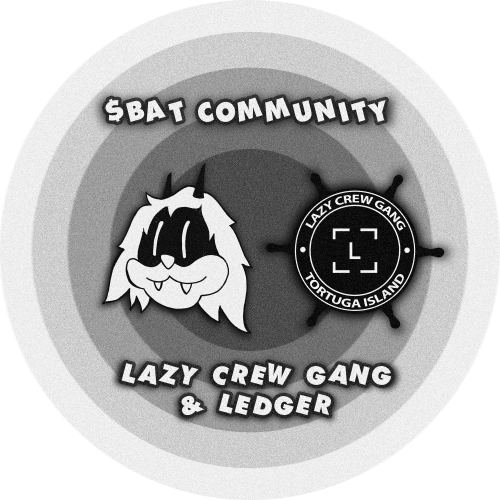 BAT Community x Lazy Crew x Ledger Twitter Space POAP image
