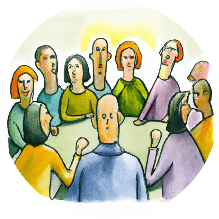 Bayer Pharma IT Leadership Team meeting POAP image