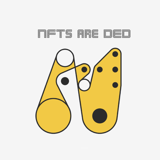 NFTs are DED POAP image