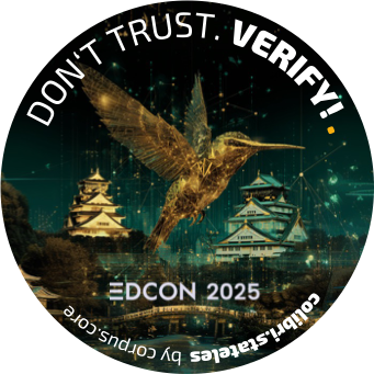 corpus.core and colibri.stateless @ EDCON 2025 POAP image