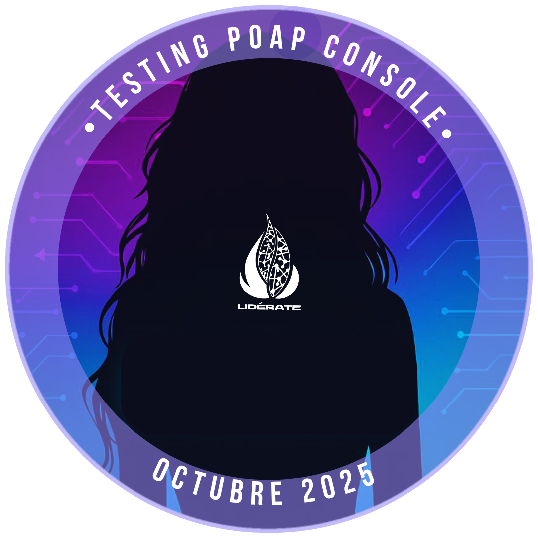 Drop #209398: Lidérate testing Poap Console