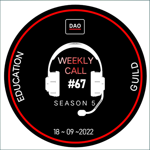 bDAO_Education Guild weekly call  #67 POAP image