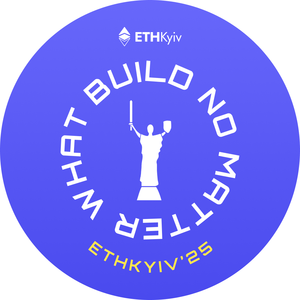 ETHKyiv 2025 - HACKER POAP image