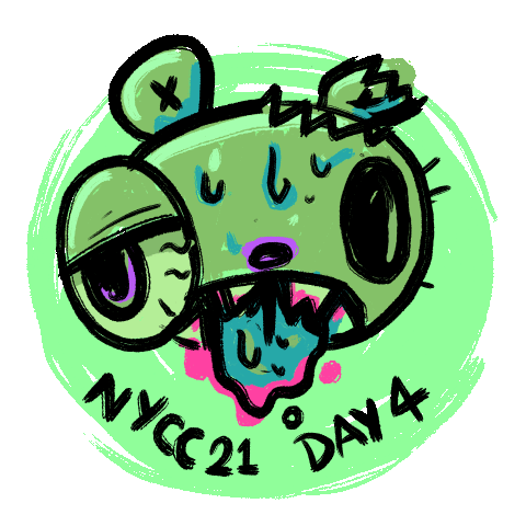 Bearbrains NYCC 2021 Day 4 POAP image