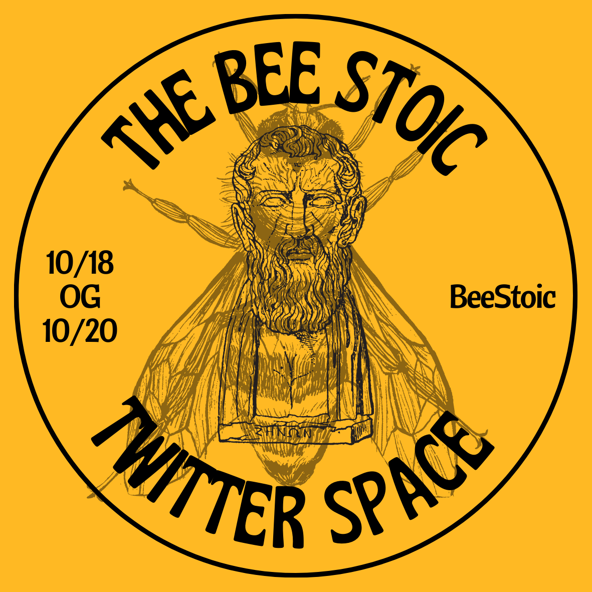 Bee Stoic Commemoration POAP image