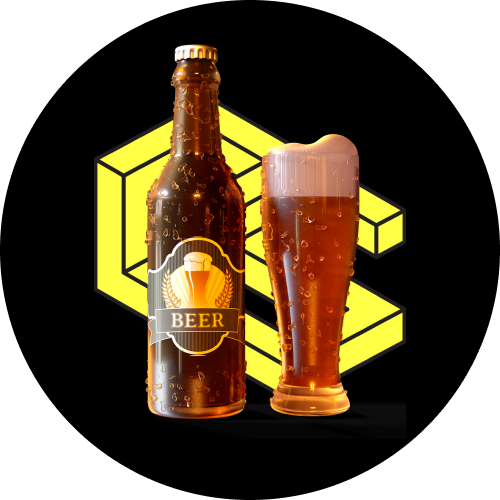Beer o'clock on chain POAP image