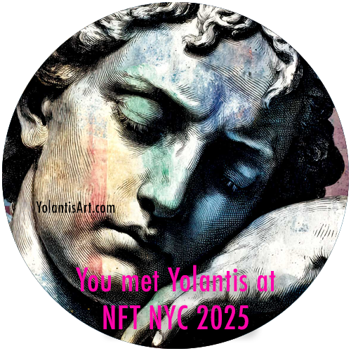 You Met Yolantis at NFT NYC 2025 POAP image