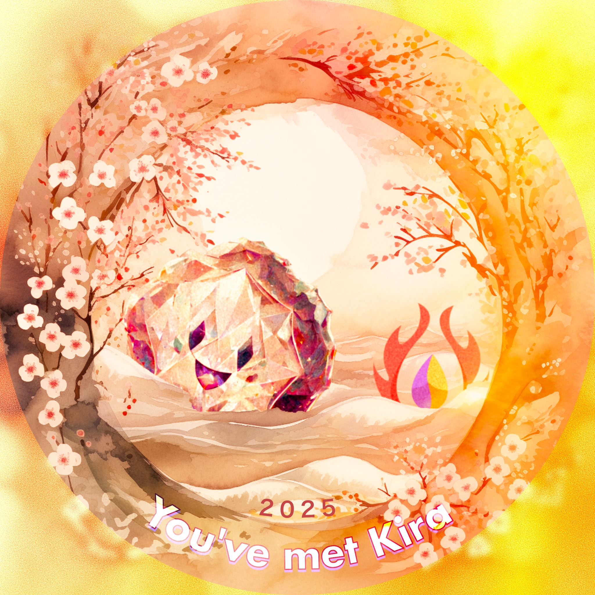 You've met Kira in 2025 POAP image
