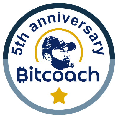 Bitcoach 5th anniversary POAP image