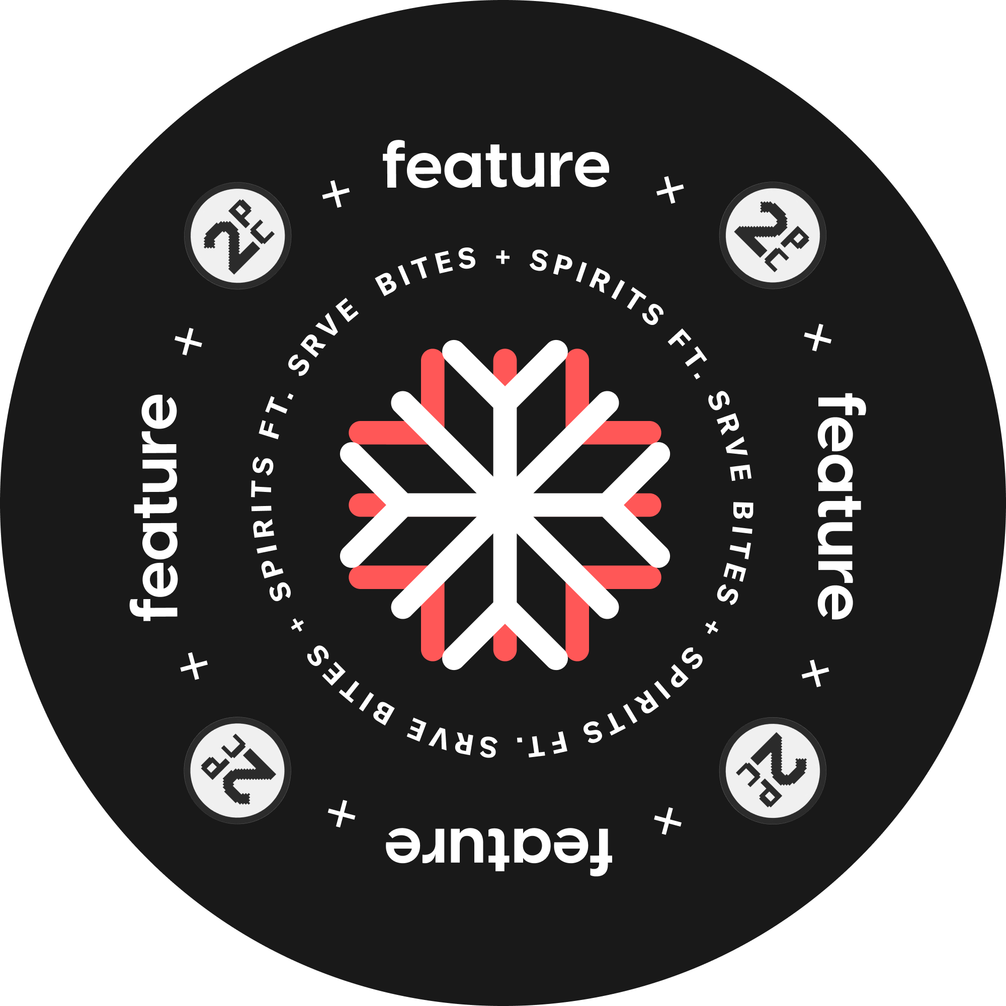 Bites + Spirits with Feature and 2 Punks Capital Ft. SRVE POAP image