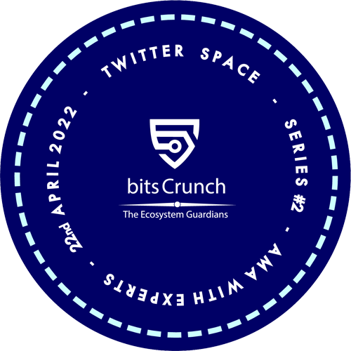 bitsCrunch Twitter Space Series #2 | AMA with Experts POAP image