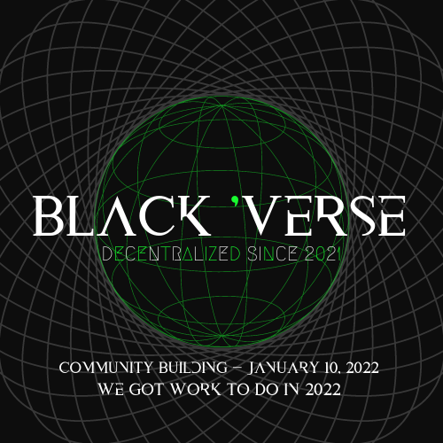 Black 'Verse | 2022 Community Planning Session POAP image