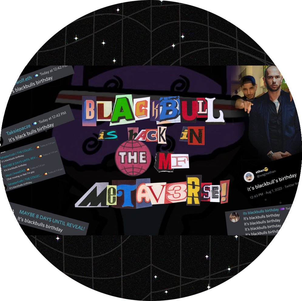 Blackbull re-joining the Metav3rse POAP image