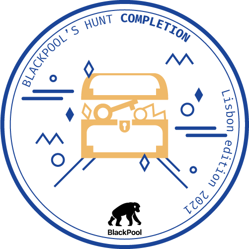 Blackpool's Hunt Completion - Lisbon Edition 2021 POAP image