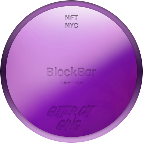 BLOCKBAR x GUTTER CAT GANG POAP POAP image