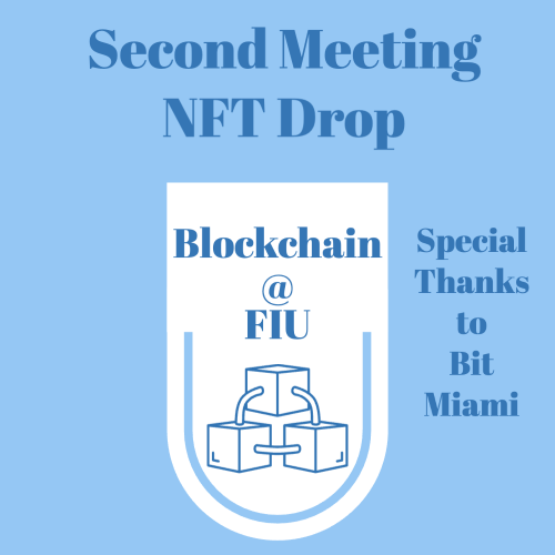 Blockchain at FIU Second Meeting POAP image