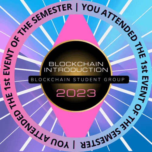 Blockchain Introduction x Blockchain Student Group POAP image