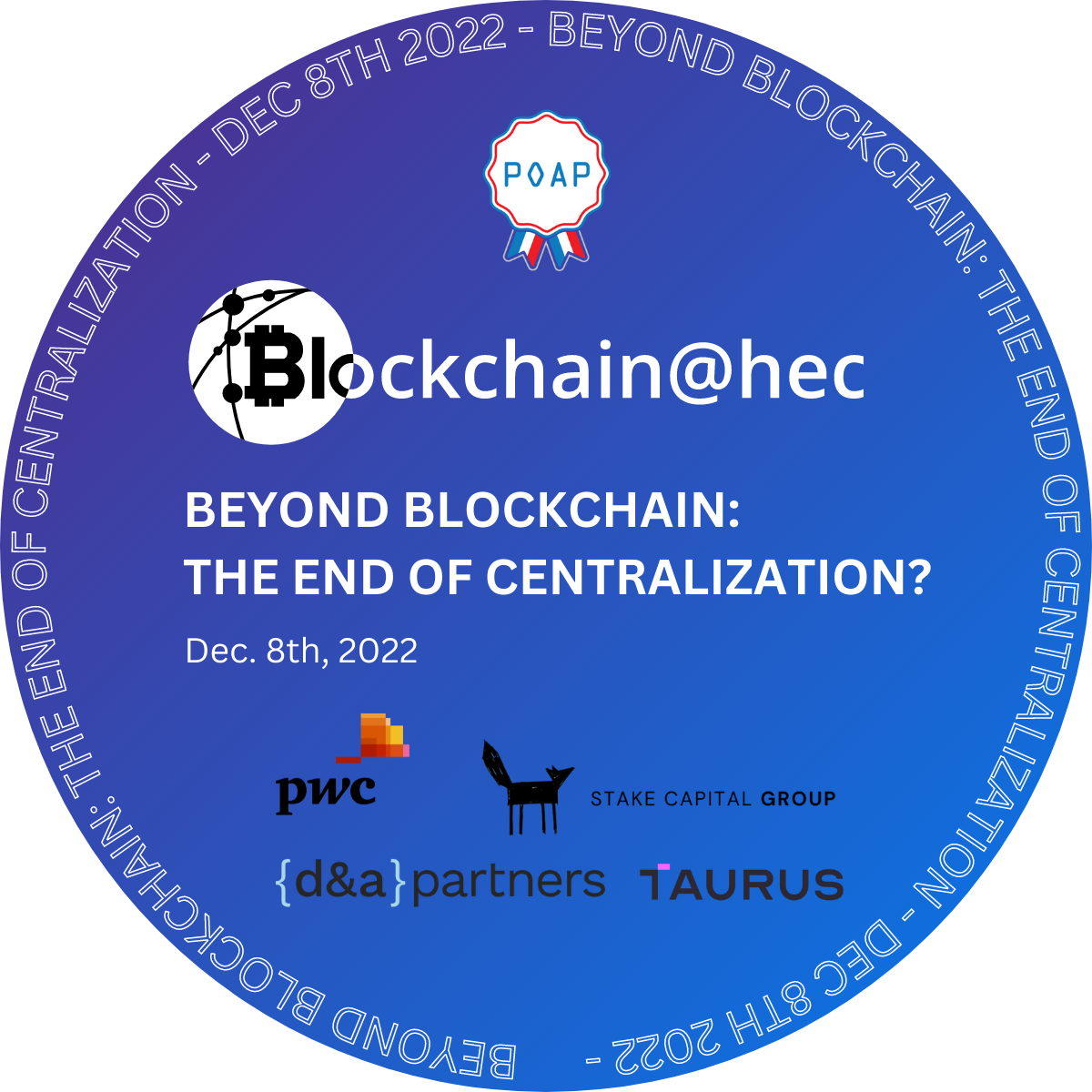 Blockchain@HEC#2022 POAP image