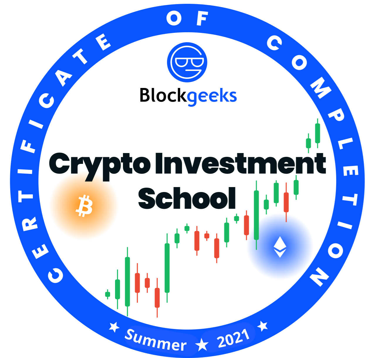 Blockgeeks Crypto Investment School - Summer 2021 POAP image