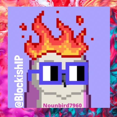 @BlockishIP chats cc0 with @profwerder POAP image