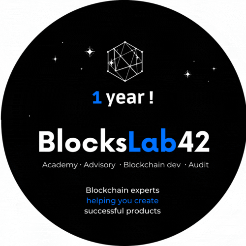 BlocksLab42 1 year POAP image