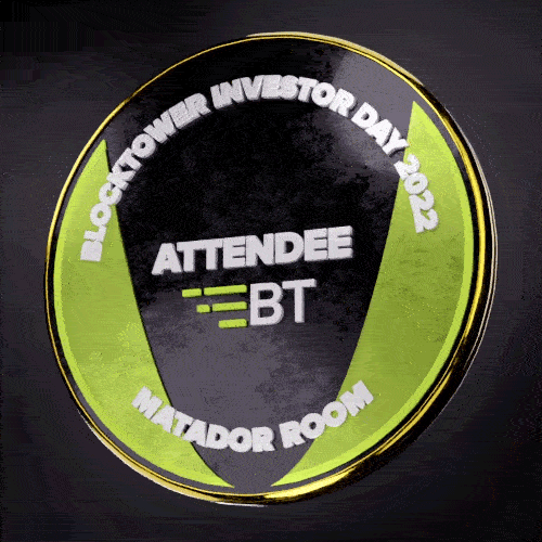 BlockTower Investor Day Dinner 2022 POAP image