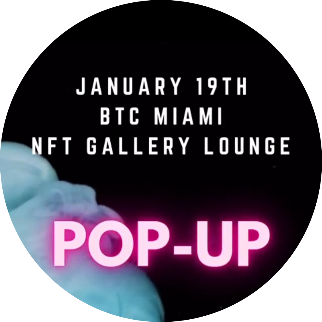 BTC Miami NFT Gallery Lounge POAP image