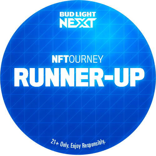 Bud Light NEXT NFTourney Runner-Up POAP image