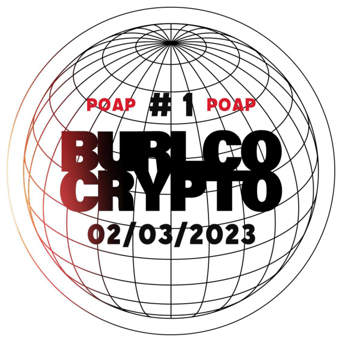 BurlCo Crypto Meetup #001 POAP image