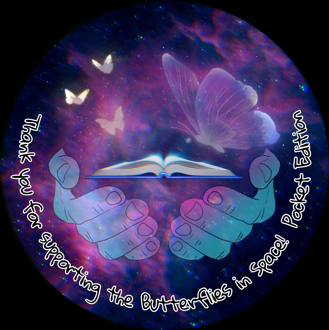 Butterflies in Space! Pocket Edition Thank You POAP by Butterflies in Space Joe POAP image