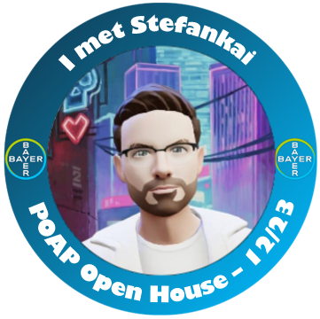 I met Stefankai at POAP Open House | Bayer POAP image