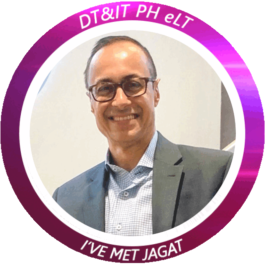 I met Jagat during the Bayer DT&IT Pharma eLT meeting May 2023 POAP image