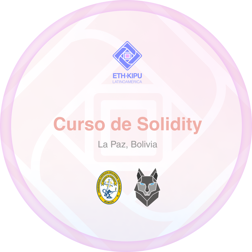 Curso Completado - Solidity 2023 - ETH Kipu La Paz POAP image