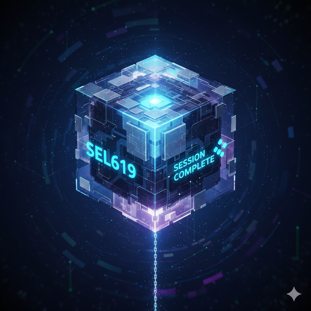 SEL619 Session Complete POAP image