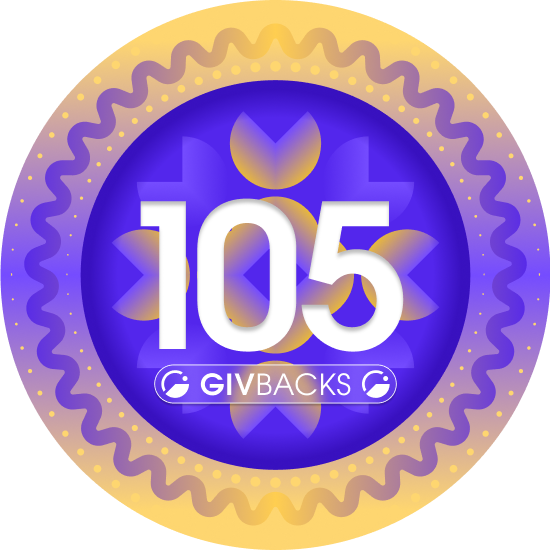 GIVbacks Round 105 POAP image