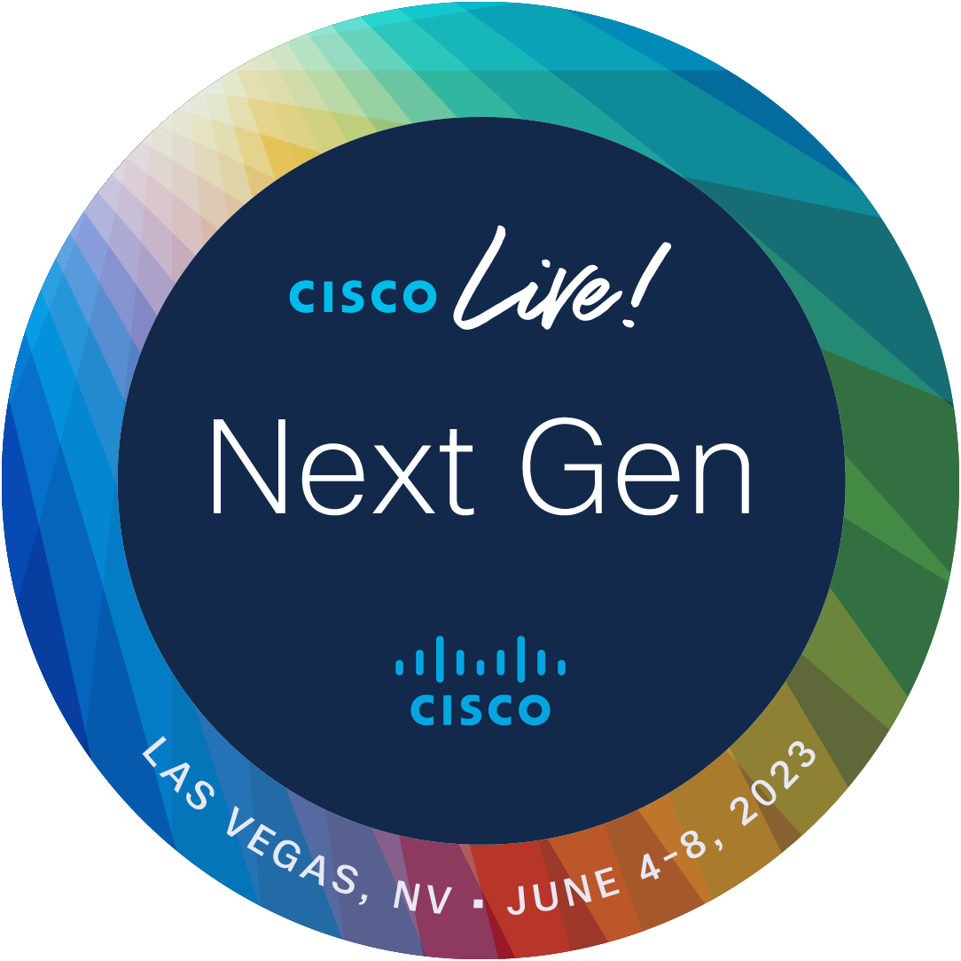 Cisco Live Las Vegas 2023 Next Gen Program POAP image