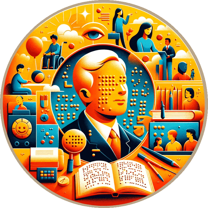 World Braille Day 2024 POAP image