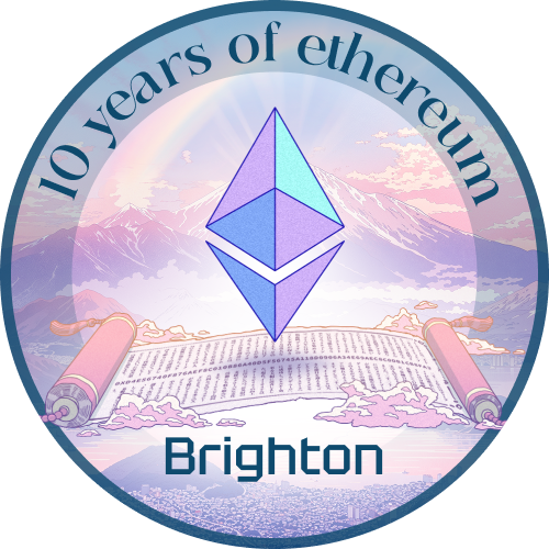 10 Years Of Ethereum In Brighton POAP image