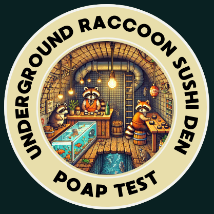 Drop #185653: [TEST] Underground Raccoon Sushi Den