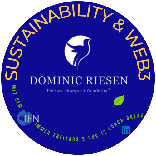 Sustainability & Web3 mit Dominic Riesen POAP image