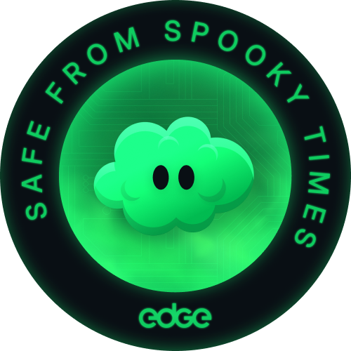 Safe From Spooky Times with Edge Network POAP image