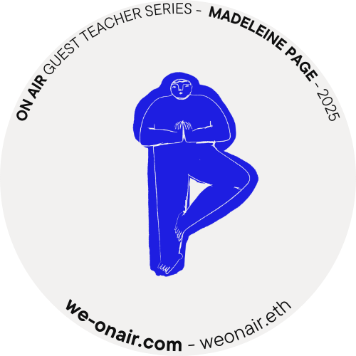 ON AIR Guest Teacher Series 2025: Featuring Madeleine Page POAP image
