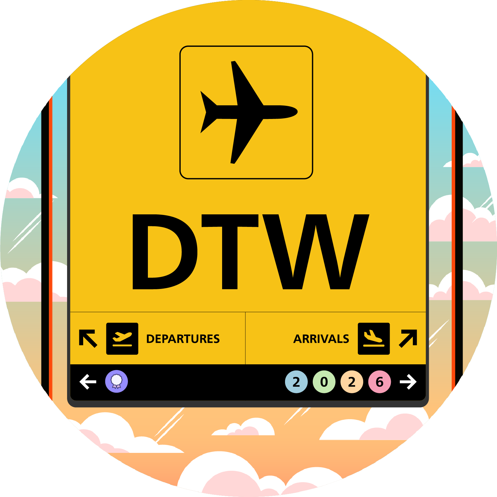 Drop #216419: I passed through Detroit Metro Airport (DTW) in 2026