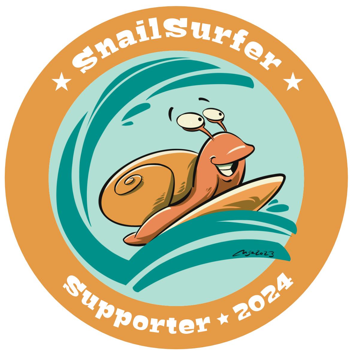 Snailsurfer - Supporter - 2024 POAP image