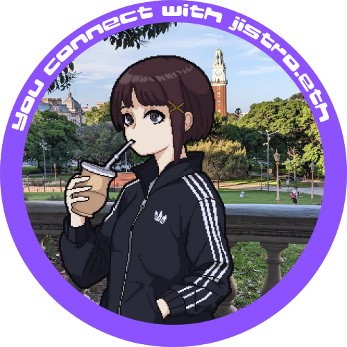You connect with jistro.eth POAP image
