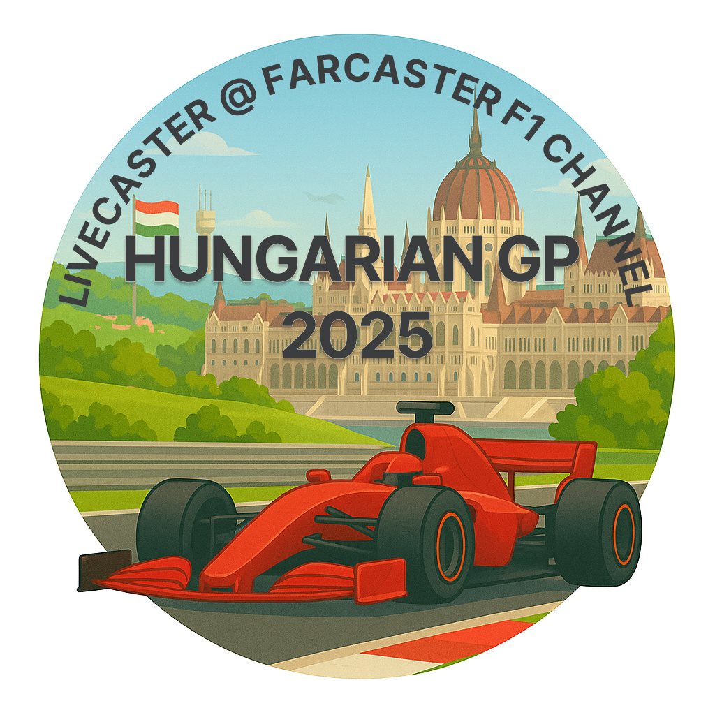 Livecaster @ Formula 1 Hungarian Grand Prix 2025 POAP image
